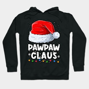 Pawpaw Claus Christmas Santa Family Matching Pajama Hoodie